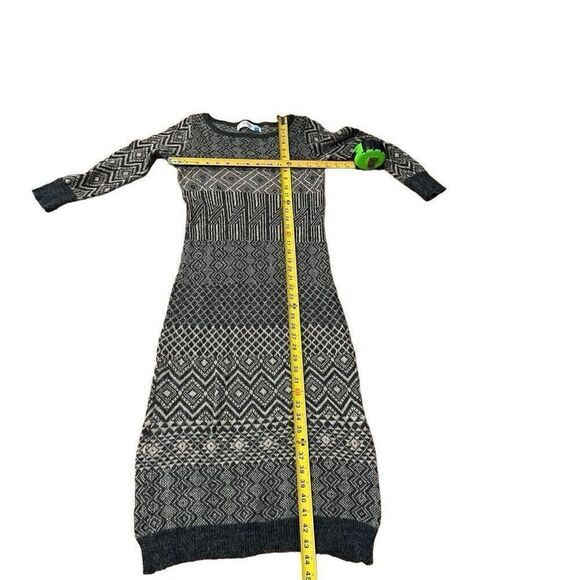 Anthropologie Sparrow Sweater Dress Size Small Gray Alpaca Wool Long Sleeve - Picture 10 of 10